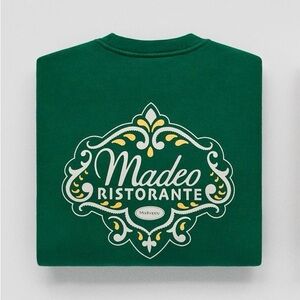 Madhappy X Madeo Ristorante Crewneck in GREEN